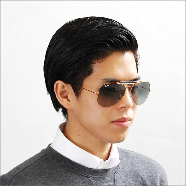 【オsusume価格】reiban アウトドアーズマン 2 サngurasu RB3029 197/71 62 Ray-Ban reyan 纯正renzu対応 OUTDOORSMANII 