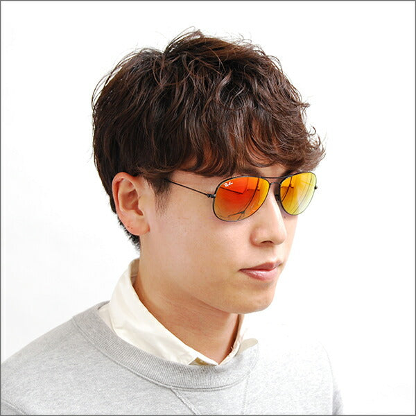 【オsusume価格】reiban サngurasu RB3362 002/4W 59 Ray-Ban reyban 纯正renzu対応 伊达メガネ 眼镜 COCKPIT kokkupitto 