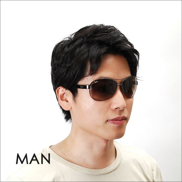 【正規品販売店】レイバン サングラス RB3386 004/13 67 Ray-Ban レイバン純正レンズ対応 ブラウン・プラスチックレンズツーブリ・メタルフレーム