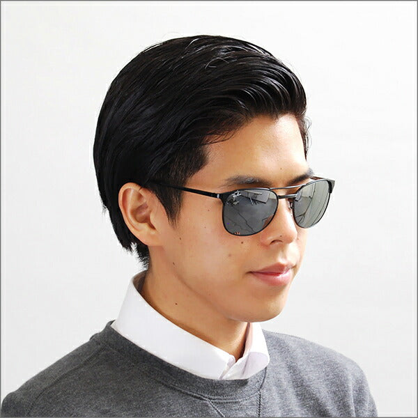 【オsusume価格】reiban shigunettosangurasu RB3429M 002/40 55 Ray-Ban reyban 纯正renzu対応 伊达メガネ 眼镜 SIGNET ダブルブuriジ