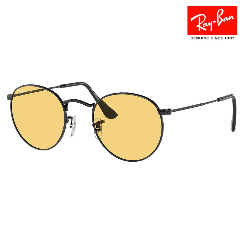 【正规品贩売店】reiban sangurasu RB3447 002/R6 47 50 53 Ray-Ban reyban 纯正renzu対応 ROUND METAL ラウンドメタル クラシック MADE IN ITALY 伊达メガネ 眼镜