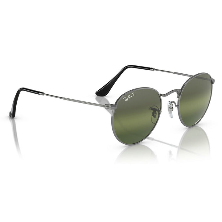 【正规品贩売店】reiban sangurasu RB3447 004/G4 50 53 Ray-Ban reyban 纯正 renzu対応 ROUND METAL ラウンドメタル kurashikku 偏光 MADE IN ITALY 伊达メガネ 眼镜