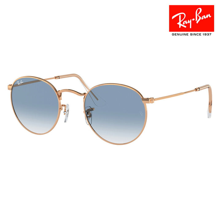 [Authorized Retailer] Ray-Ban Sunglasses RB3447 92023F 47 50 53 Ray-Ban Compatible with Ray-Ban Genuine Lenses ROUND METAL Round Metal Classic MADE IN ITALY Fashion Glasses Eyeglasses 