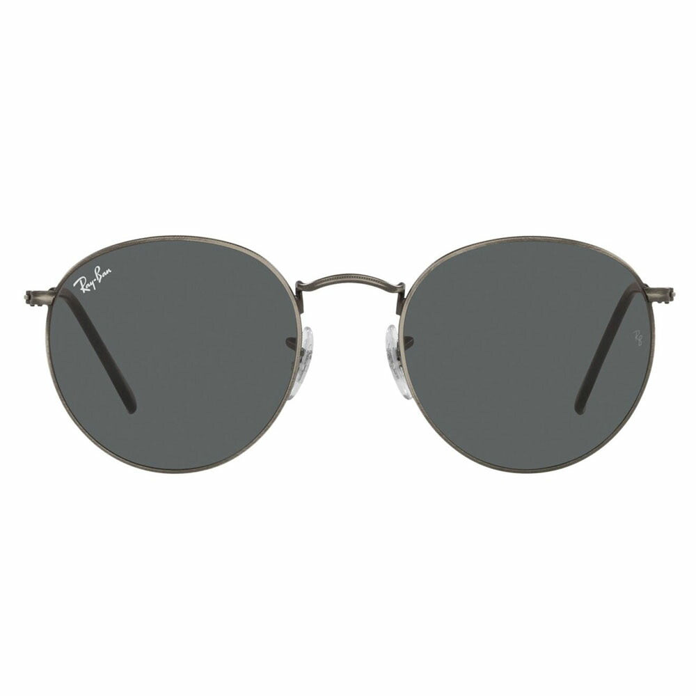 [Authorized Retailer] Ray-Ban Sunglasses RB3447 9229B1 47 50 53 Ray-Ban Compatible with Ray-Ban Genuine Lenses ROUND METAL ANTIQUED Round Metal Antiqued Classic Full Rim Fashion Glasses Eyeglasses 