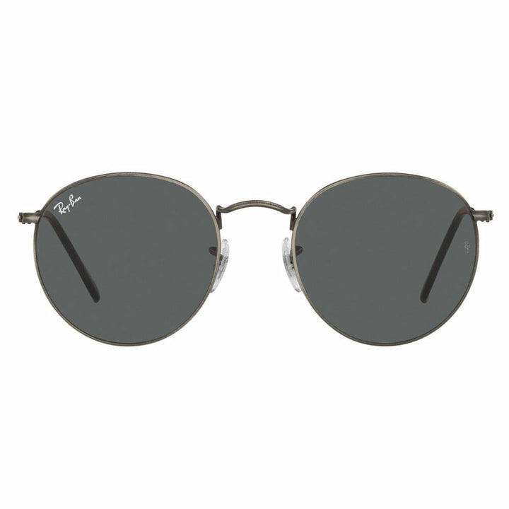 [Authorized Retailer] Ray-Ban Sunglasses RB3447 9229B1 47 50 53 Ray-Ban Compatible with Ray-Ban Genuine Lenses ROUND METAL ANTIQUED Round Metal Antiqued Classic Full Rim Fashion Glasses Eyeglasses 