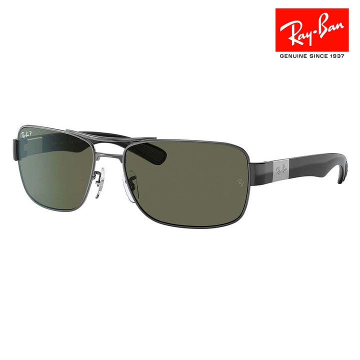 【正規品販売店】レイバンサングラス RB3522 004/9A 64 Ray-Ban レイバン純正レンズ対応 ティアドロップ フルリム ダブルブリッジ メンズ 偏光レンズ 伊達メガネ 眼鏡
