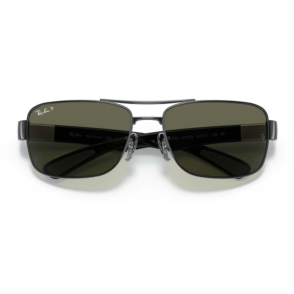 【正規品販売店】レイバンサングラス RB3522 004/9A 64 Ray-Ban レイバン純正レンズ対応 ティアドロップ フルリム ダブルブリッジ メンズ 偏光レンズ 伊達メガネ 眼鏡