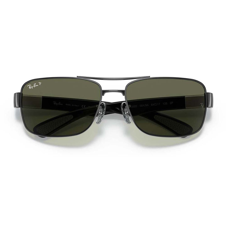 【正規品販売店】レイバンサングラス RB3522 004/9A 64 Ray-Ban レイバン純正レンズ対応 ティアドロップ フルリム ダブルブリッジ メンズ 偏光レンズ 伊達メガネ 眼鏡