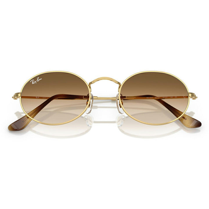 【正規品販売店】レイバン サングラス RB3547 001/51 51 54 Ray-Ban レイバン純正レンズ対応 OVAL オーバル メタル ユニセックス  伊達メガネ 眼鏡