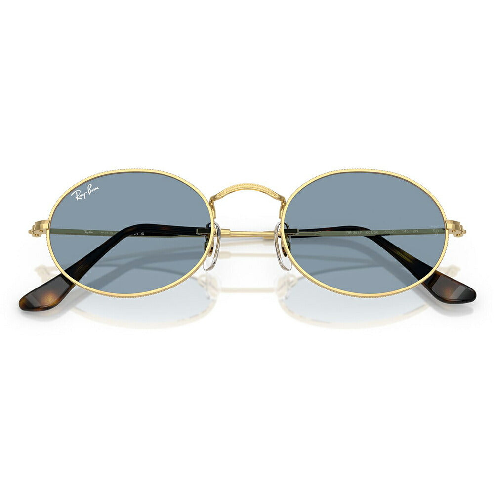 【正規品販売店】レイバン サングラス RB3547 001/56 51 Ray-Ban レイバン純正レンズ対応 オーバル メタル