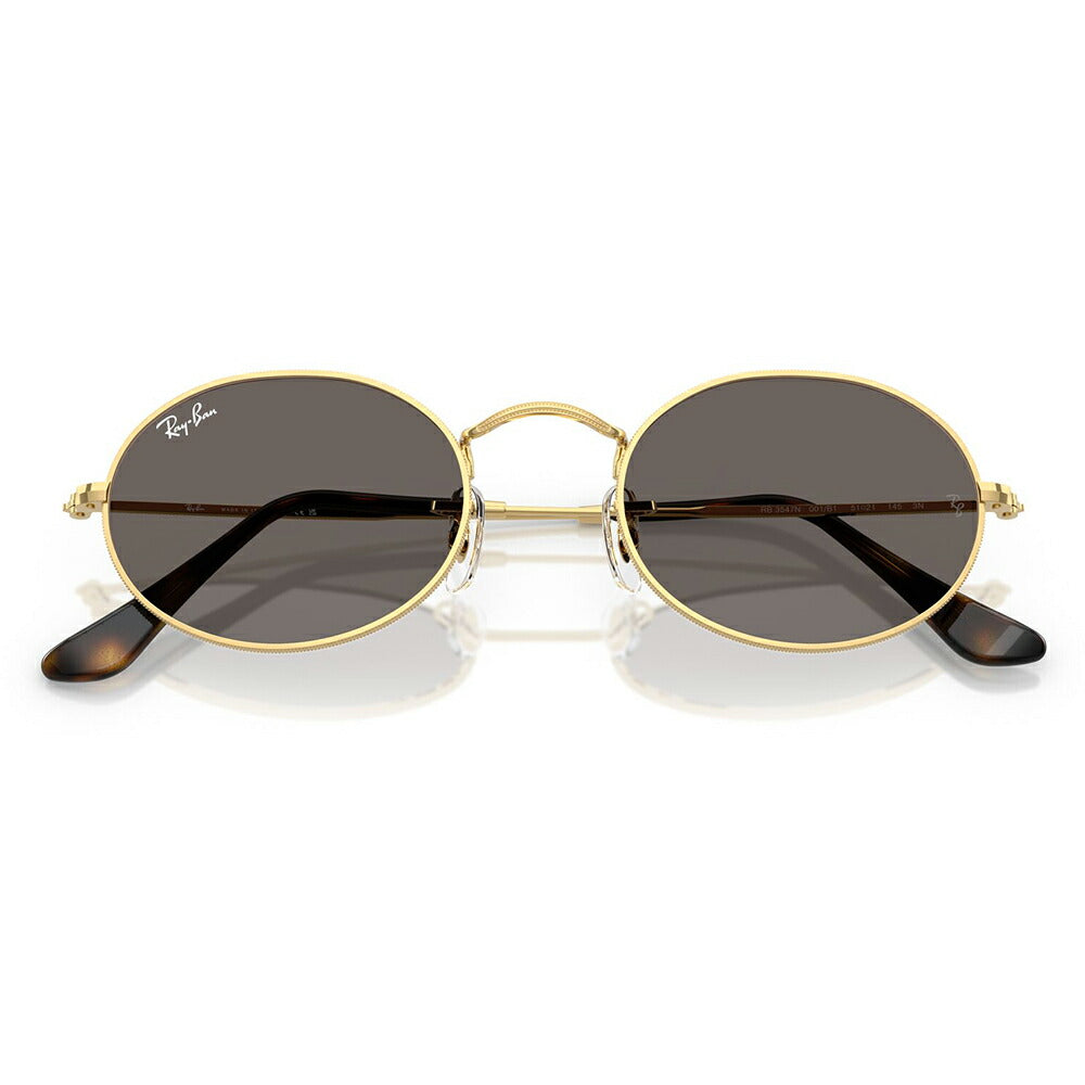 【正規品販売店】レイバン サングラス RB3547N 001/B1 51 Ray-Ban オーバルフラットレンズ アイコン OVAL FLAT LENSES ICONS