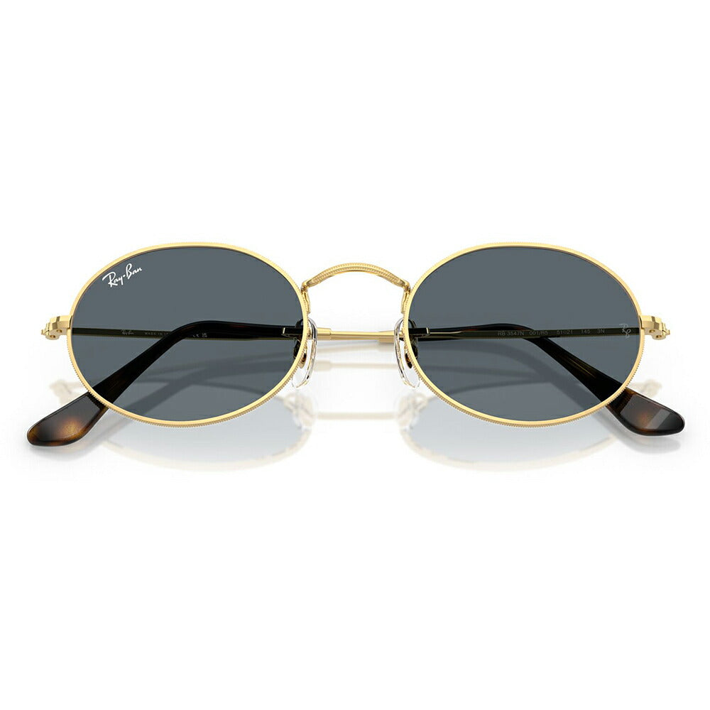 【正規品販売店】レイバン サングラス RB3547N 001/R5 51 Ray-Ban オーバルフラットレンズ アイコン OVAL FLAT LENSES ICONS