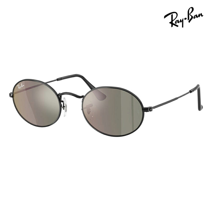【正規品販売店】レイバン サングラス RB3547N 002/39 51 Ray-Ban オーバルフラットレンズ アイコン OVAL FLAT LENSES ICONS ミラーレンズ