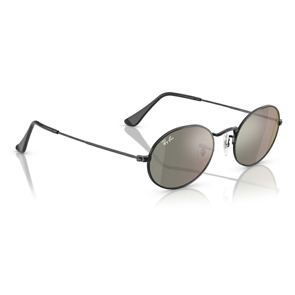 【正規品販売店】レイバン サングラス RB3547N 002/39 51 Ray-Ban オーバルフラットレンズ アイコン OVAL FLAT LENSES ICONS ミラーレンズ