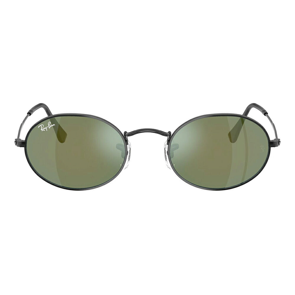 【正規品販売店】レイバン サングラス RB3547N 002/68 51 Ray-Ban オーバルフラットレンズ アイコン OVAL FLAT LENSES ICONS ミラーレンズ