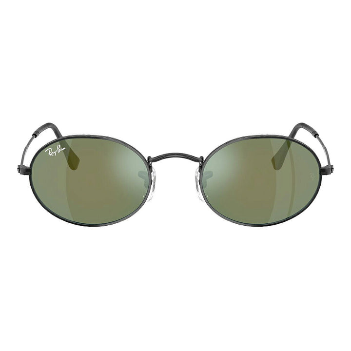 【正規品販売店】レイバン サングラス RB3547N 002/68 51 Ray-Ban オーバルフラットレンズ アイコン OVAL FLAT LENSES ICONS ミラーレンズ