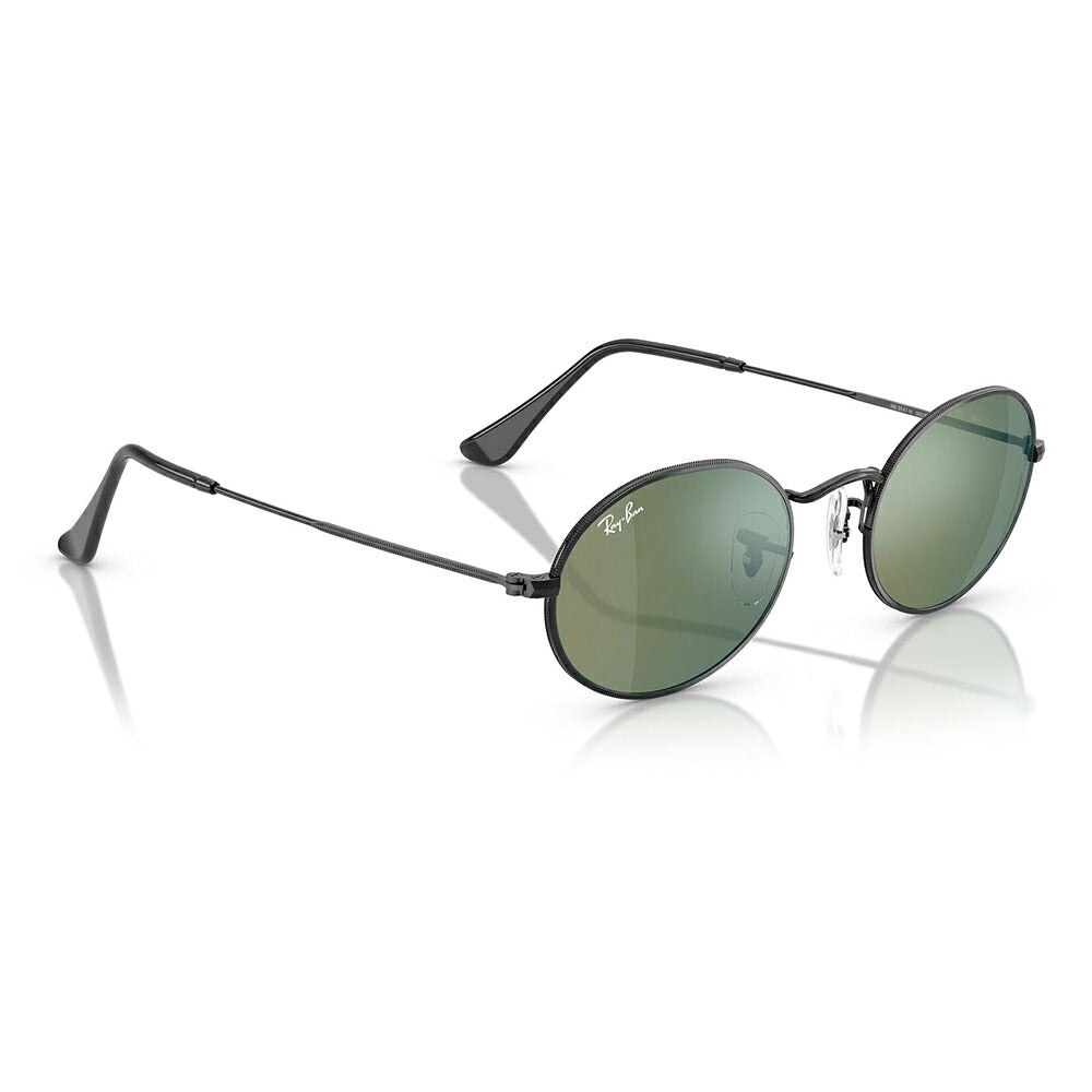 【正規品販売店】レイバン サングラス RB3547N 002/68 51 Ray-Ban オーバルフラットレンズ アイコン OVAL FLAT LENSES ICONS ミラーレンズ