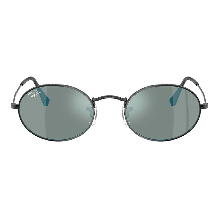 【正規品販売店】レイバン サングラス RB3547N 002/8O 51 Ray-Ban オーバルフラットレンズ アイコン OVAL FLAT LENSES ICONS ミラーレンズ
