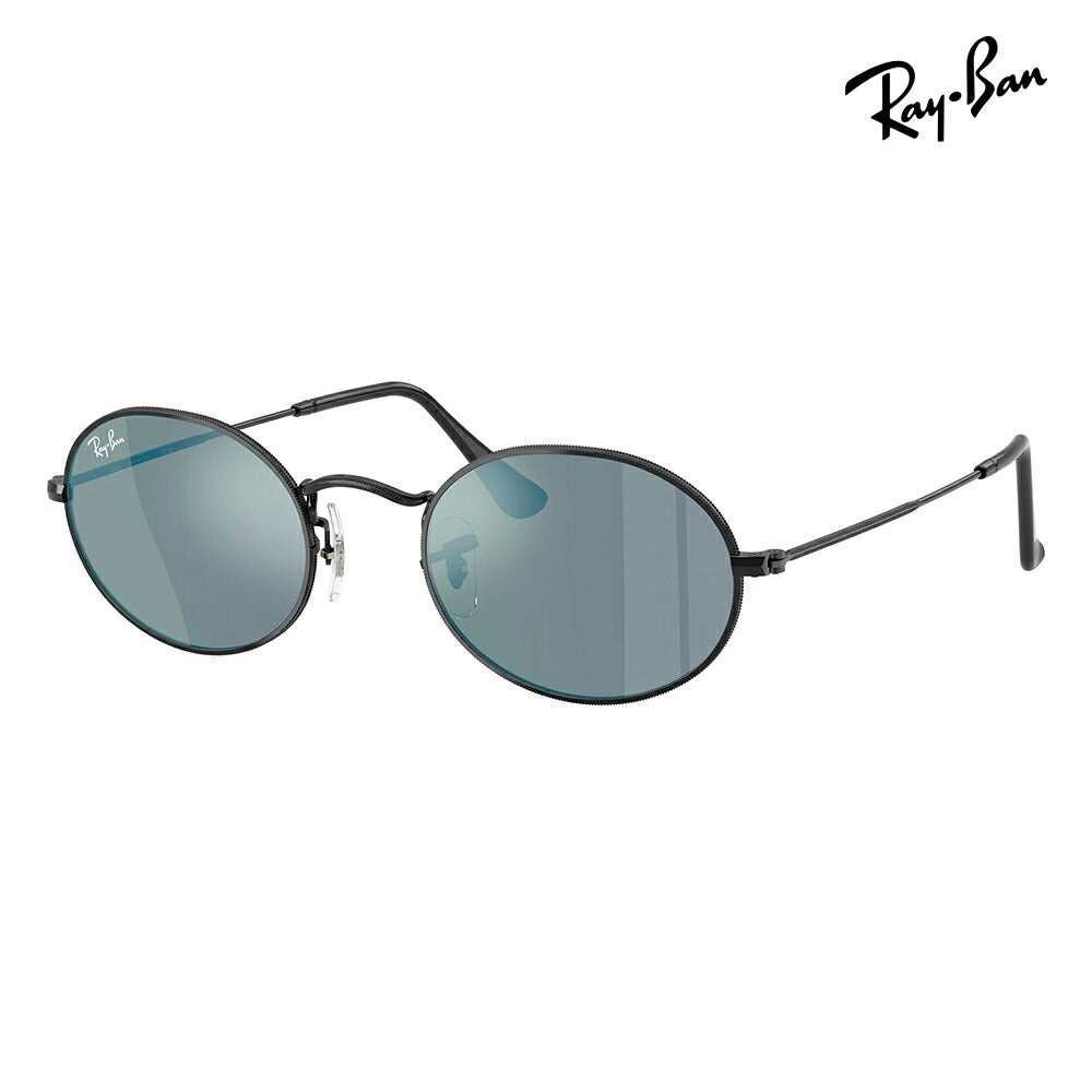 【正規品販売店】レイバン サングラス RB3547N 002/8O 51 Ray-Ban オーバルフラットレンズ アイコン OVAL FLAT LENSES ICONS ミラーレンズ