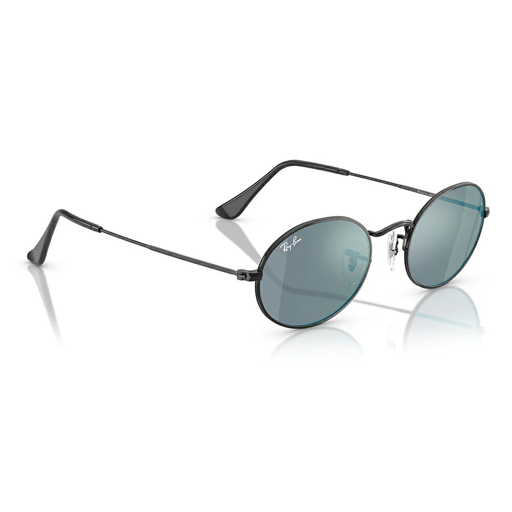 【正規品販売店】レイバン サングラス RB3547N 002/8O 51 Ray-Ban オーバルフラットレンズ アイコン OVAL FLAT LENSES ICONS ミラーレンズ