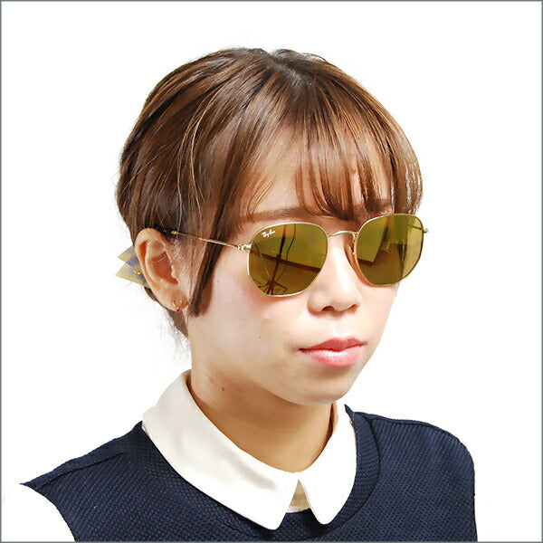 【オsusume価格】reiban sangurasu RB3548N 001/93 54 Ray-Ban HEXAGONAL キキサゴナル FLATLENS furattorenzu ラウndo 