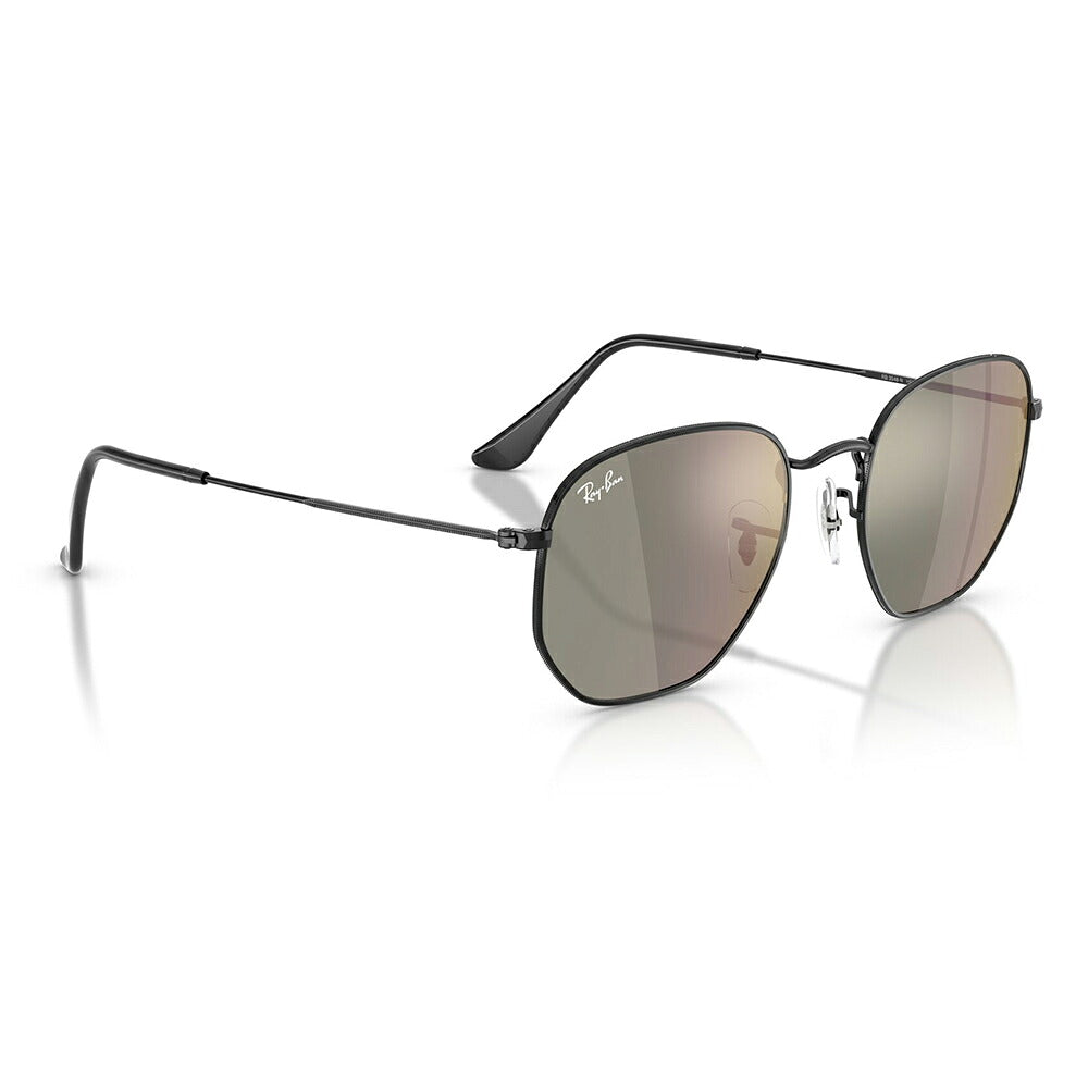 【正規品販売店】レイバン サングラス RB3548N 002/39 51 54 Ray-Ban HEXAGONAL ヘキサゴナル メタル ラウンド クラシック フラットレンズ ミラーレンズ