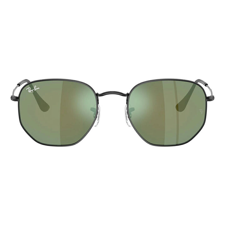 【正規品販売店】レイバン サングラス RB3548N 002/68 51 54 Ray-Ban HEXAGONAL ヘキサゴナル メタル ラウンド クラシック フラットレンズ ミラーレンズ