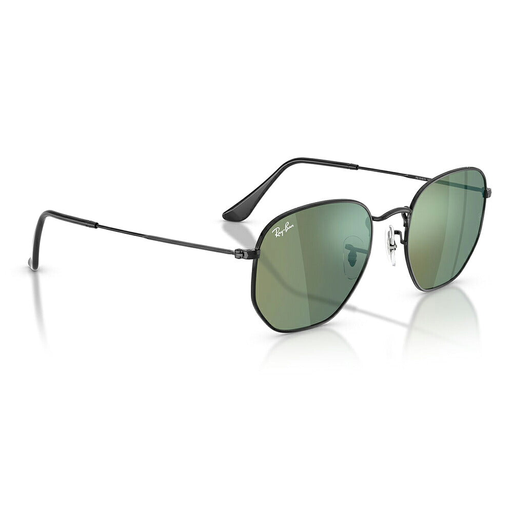 【正規品販売店】レイバン サングラス RB3548N 002/68 51 54 Ray-Ban HEXAGONAL ヘキサゴナル メタル ラウンド クラシック フラットレンズ ミラーレンズ