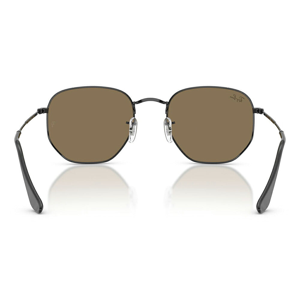 【正規品販売店】レイバン サングラス RB3548N 002/8O 51 54 Ray-Ban HEXAGONAL ヘキサゴナル メタル ラウンド クラシック フラットレンズ ミラーレンズ