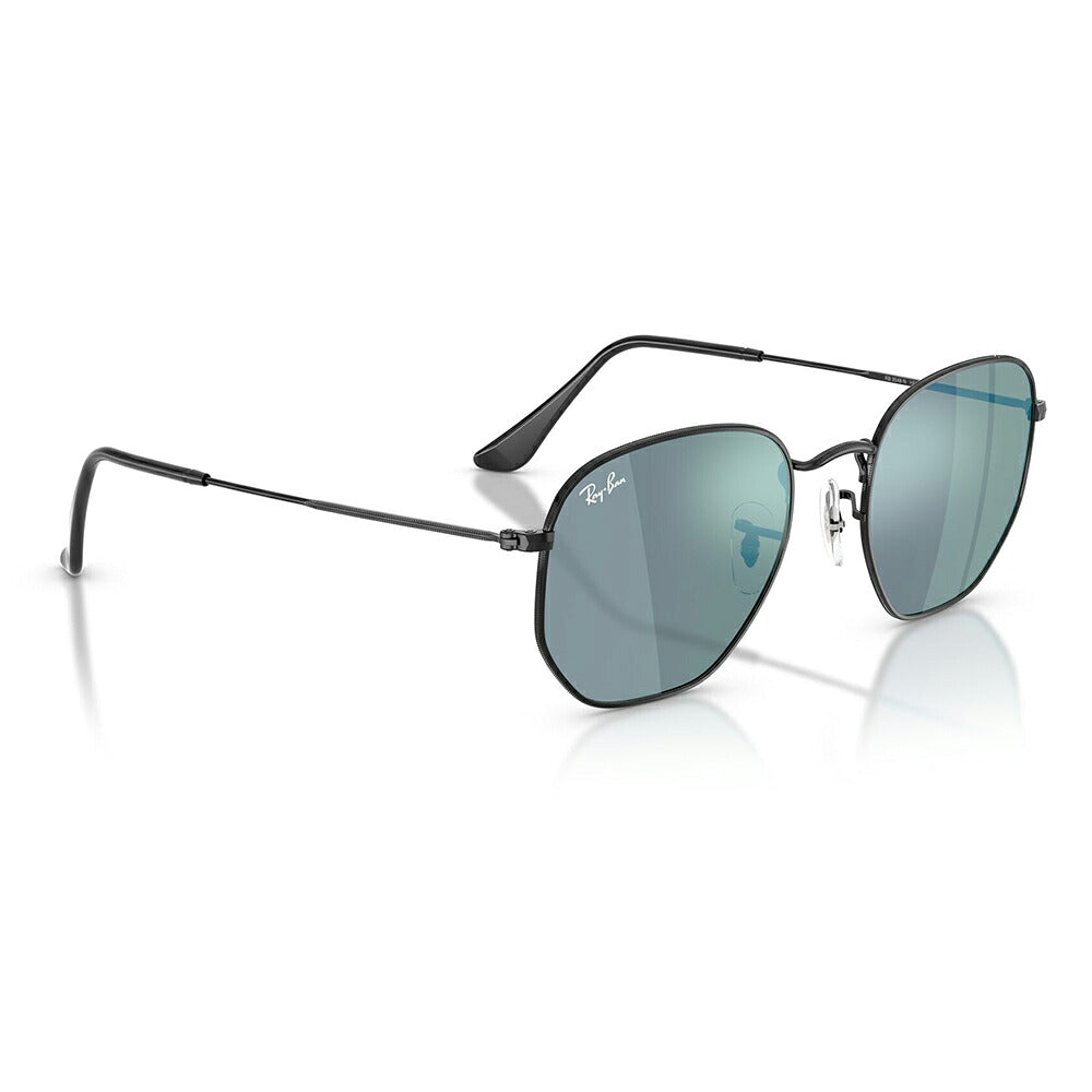 【正規品販売店】レイバン サングラス RB3548N 002/8O 51 54 Ray-Ban HEXAGONAL ヘキサゴナル メタル ラウンド クラシック フラットレンズ ミラーレンズ