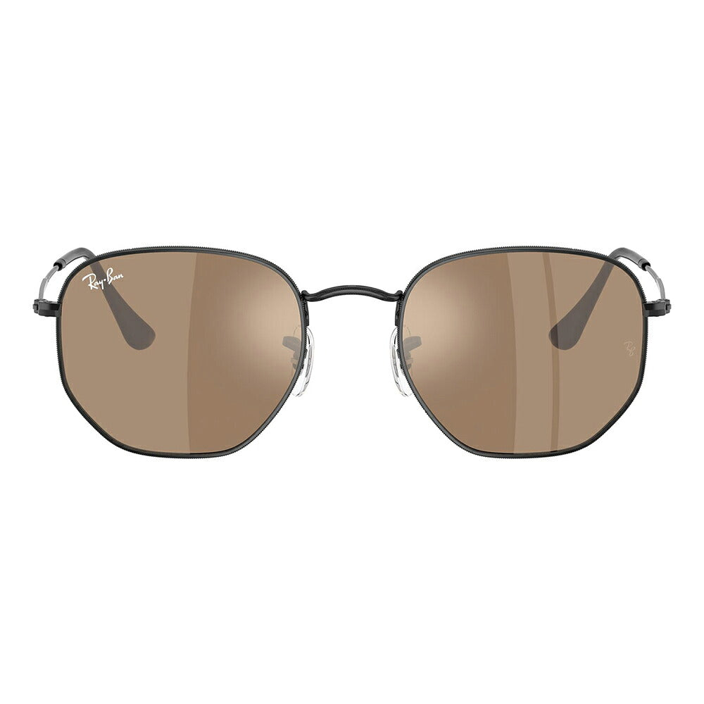 【正規品販売店】レイバン サングラス RB3548N 002/93 51 54 Ray-Ban HEXAGONAL ヘキサゴナル メタル ラウンド クラシック フラットレンズ ミラーレンズ