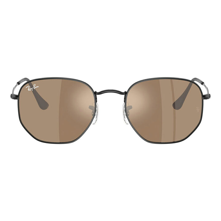 【正規品販売店】レイバン サングラス RB3548N 002/93 51 54 Ray-Ban HEXAGONAL ヘキサゴナル メタル ラウンド クラシック フラットレンズ ミラーレンズ
