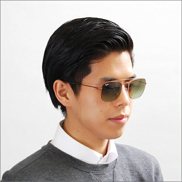 【オススメ価格】レイバン サングラス RB3557 9002A6 54 Ray-Ban レイバン純正レンズ対応 ダブルブリッジ メタル スクエア 伊達メガネ 眼鏡