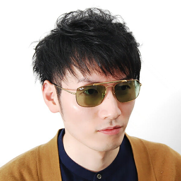 【オススメ価格】レイバン サングラス RB3560 91034M 58 Ray-Ban レイバン純正レンズ対応 コロネル ツーブリッジ 大佐 アイコン COLONEL ICONS 伊達メガネ 眼鏡