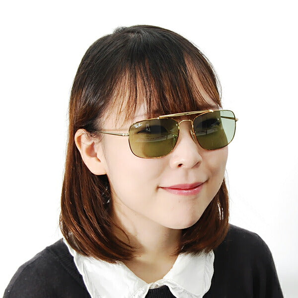 【オsusuメ価格】reiban サngurasu RB3560 91034M 58 Ray-Ban reyban 纯正renzu対応 コロネル ツーブritji 大佐 aikon COLONEL ICONS伊达メガネ眼镜