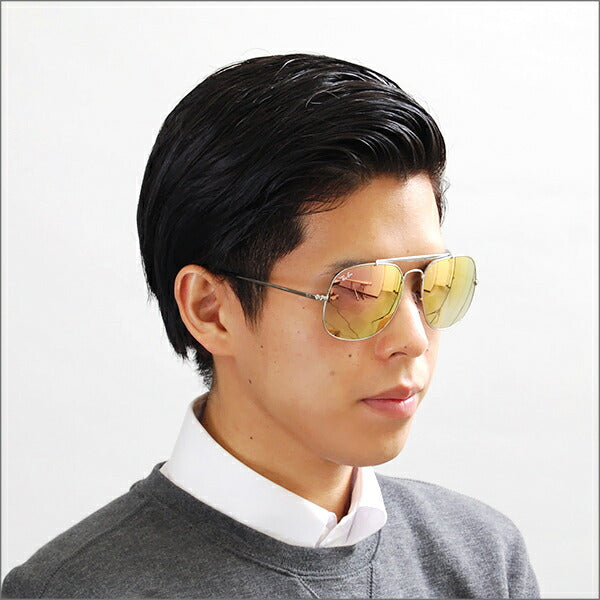 【オsusume価格】reiban sangurasu RB3561 003/7O 57 Ray-Ban reyban 纯正renzu対応 THE GENERAL ザ ジェネラル ICONS aikonzu AVIATORビエーターミラー