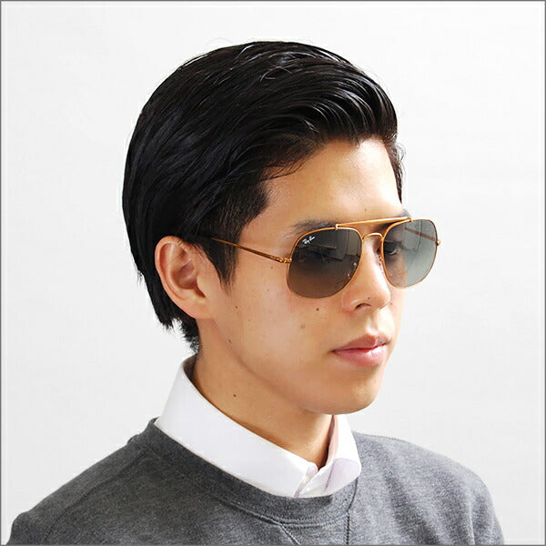 【オsusume価格】reiban sangurasu RB3561 197/71 57 Ray-Ban reyban 纯正renzu対応 THE GENERAL ザ ジェネラル ICONS aikonzu AVIATORビエーター