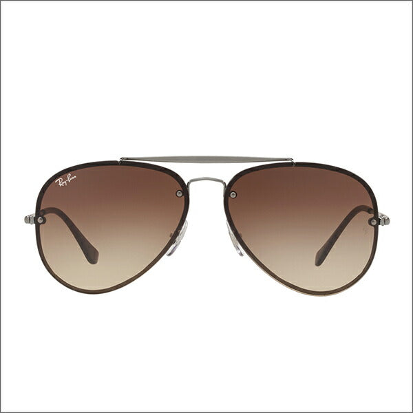 [Recommended Price] Ray-Ban Sunglasses Blaze RB3584N 004/13 58 Ray-Ban Aviator Flat Lens Mirror Double Bridge BLAZE AVIATOR Fashion Glasses Eyeglasses 