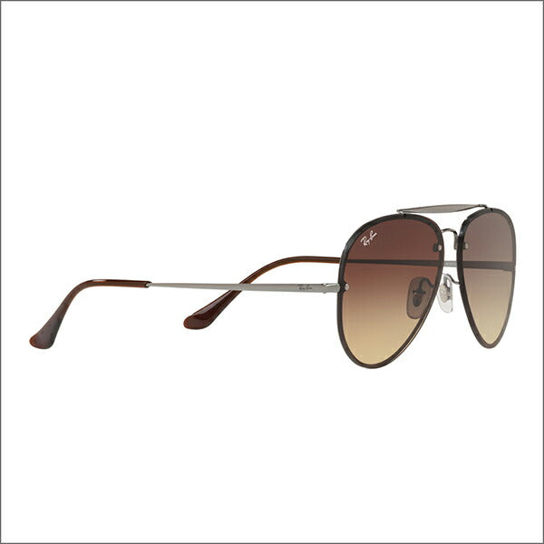 [Recommended Price] Ray-Ban Sunglasses Blaze RB3584N 004/13 58 Ray-Ban Aviator Flat Lens Mirror Double Bridge BLAZE AVIATOR Fashion Glasses Eyeglasses 