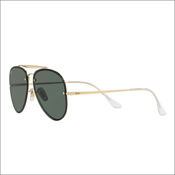 [Recommended Price] Ray-Ban Sunglasses Blaze RB3584N 905071 58 Ray-Ban Aviator Flat Lens Mirror Double Bridge BLAZE AVIATOR Fashion Glasses Eyeglasses 