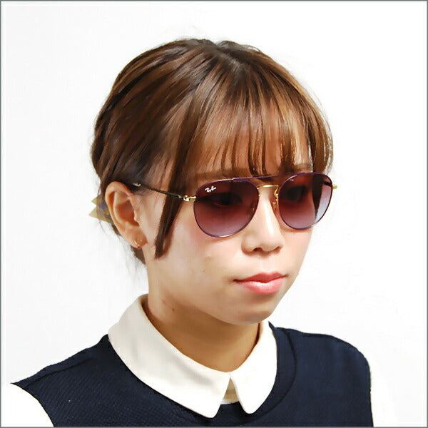 【オsusume価格】reiban sangurasu RB3589 9059I8 55 Ray-Ban reyan 纯正renzu対応 ダブルブurikji bonsuton ヤngsuta YOUNGSTER伊达メガネ眼镜