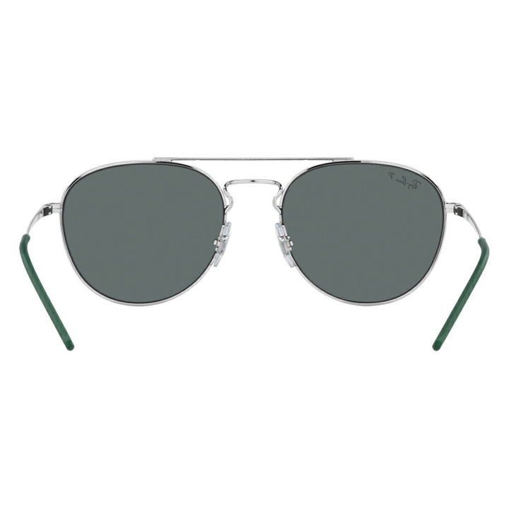 【オススメ価格】レイバン サングラス RB3589 925181 55 Ray-Ban ダブルブリッジ ヤングスター YOUNGSTER 伊達メガネ 眼鏡 ティアドロップ メタル 偏光レンズ ポラロイズド