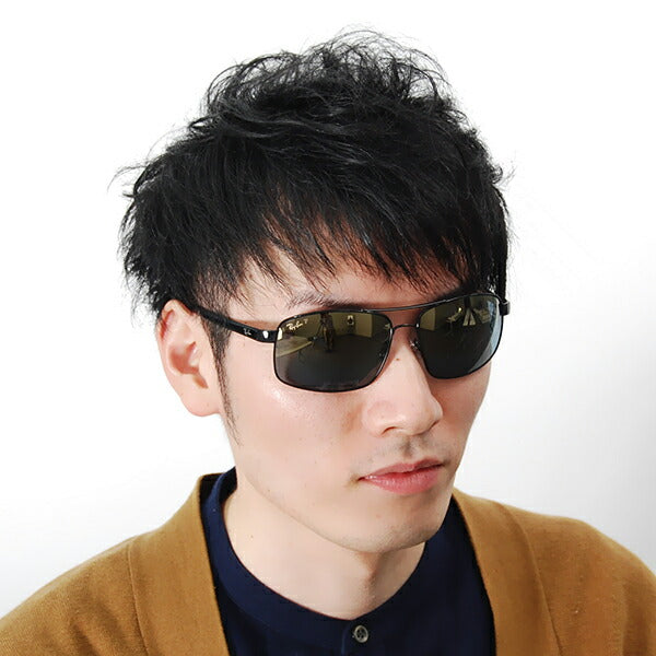 【オススメ価格】レイバン サングラス RB3604CH 002/J0 62 Ray-Ban クロマンス テック 偏光 ミラー スクエア ダブルブリッジ CHROMANCE TECH 伊達メガネ 眼鏡