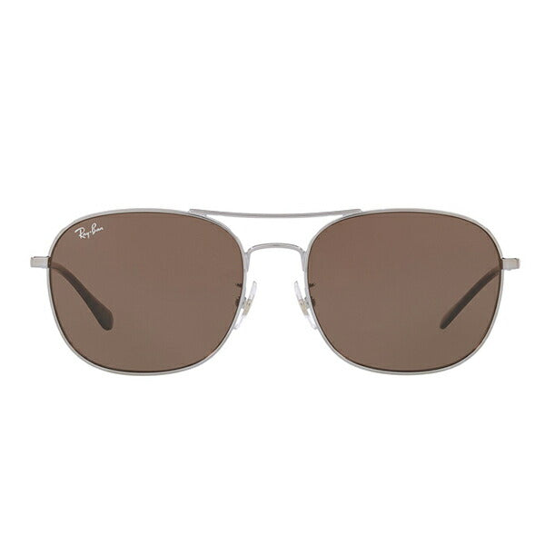 【オススメ価格】レイバン サングラス RB3613D 004/73 58 Ray-Ban レイバン純正レンズ対応 スクエア メタル ツーブリッジ アジアンモデル 伊達メガネ 眼鏡<br>