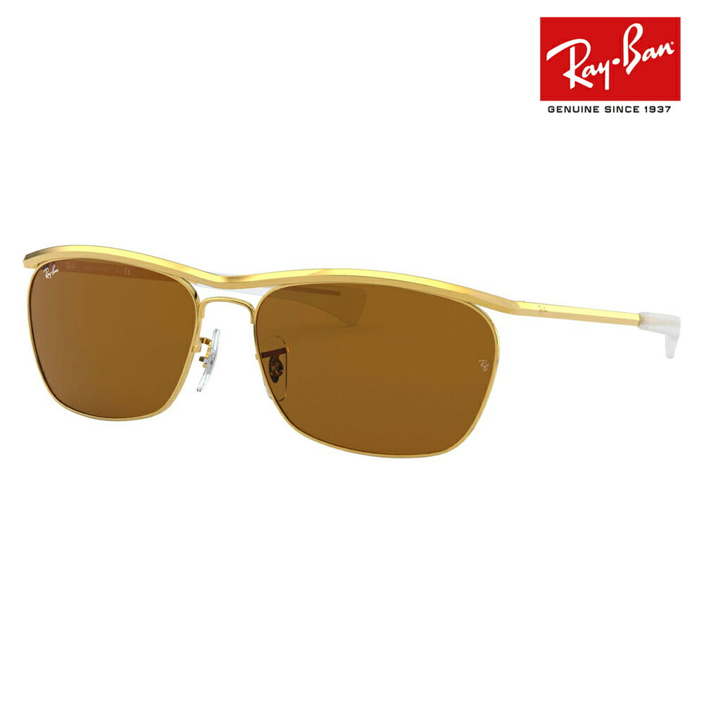 【雷朋 sangurasu RB3619 919657 60 Ray-Ban OLYMPIAN オrinkupian II derakkusu metaru sukuoea daburuburikji 光偏renzuポラロイズド 伊达メガネ 眼镜