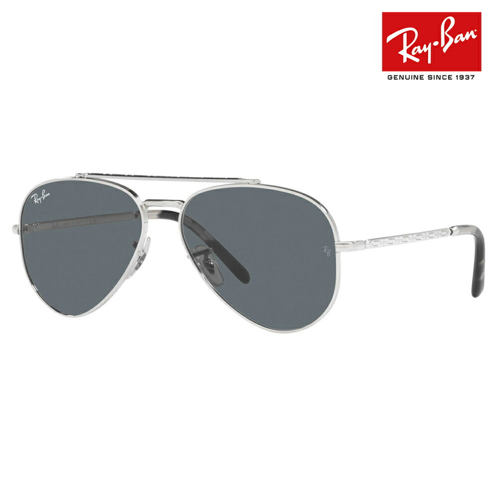 [Authorized Retailer] Ray-Ban Sunglasses RB3625 003/R5 55 58 62 Ray-Ban Compatible with Ray-Ban Genuine Lenses NEW AVIATOR New Aviator Teardrop Men's Women's Stylish New Model Fashion Glasses Eyeglasses 