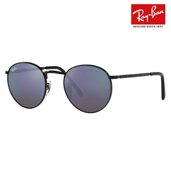 [Authorized Retailer] Ray-Ban Sunglasses RB3637 002/G1 47 50 53 Ray-Ban Compatible with Ray-Ban Genuine Lenses NEW ROUND New Round Round Glasses Metal Men's Women's Stylish New Model Fashion Glasses Eyeglasses 