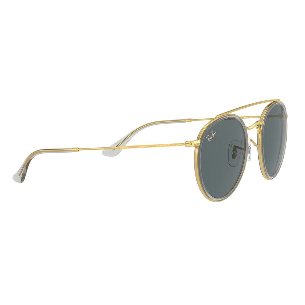 [Recommended Price] Ray-Ban Sunglasses RB3647N 9210R5 51 Ray-Ban Icon Round Metal Double Bridge Flat Lens Mirror ICONS Fashion Glasses Eyeglasses 