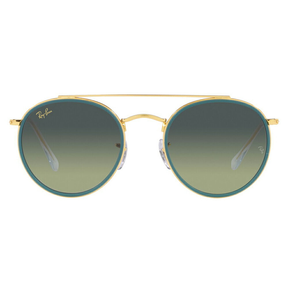 [Recommended price] Ray-Ban sunglasses RB3647N 9235BH 51 Ray-Ban ROUND double bridge for men and women, stylish new model, fashion glasses, eyeglasses 