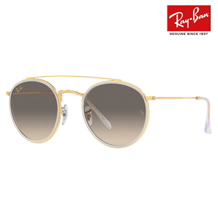 【オススメ価格】レイバン サングラス RB3647N 923632 51 Ray-Ban ROUND ラウンド ダブルブリッジ メンズ レディース おしゃれ new model 伊達メガネ 眼鏡